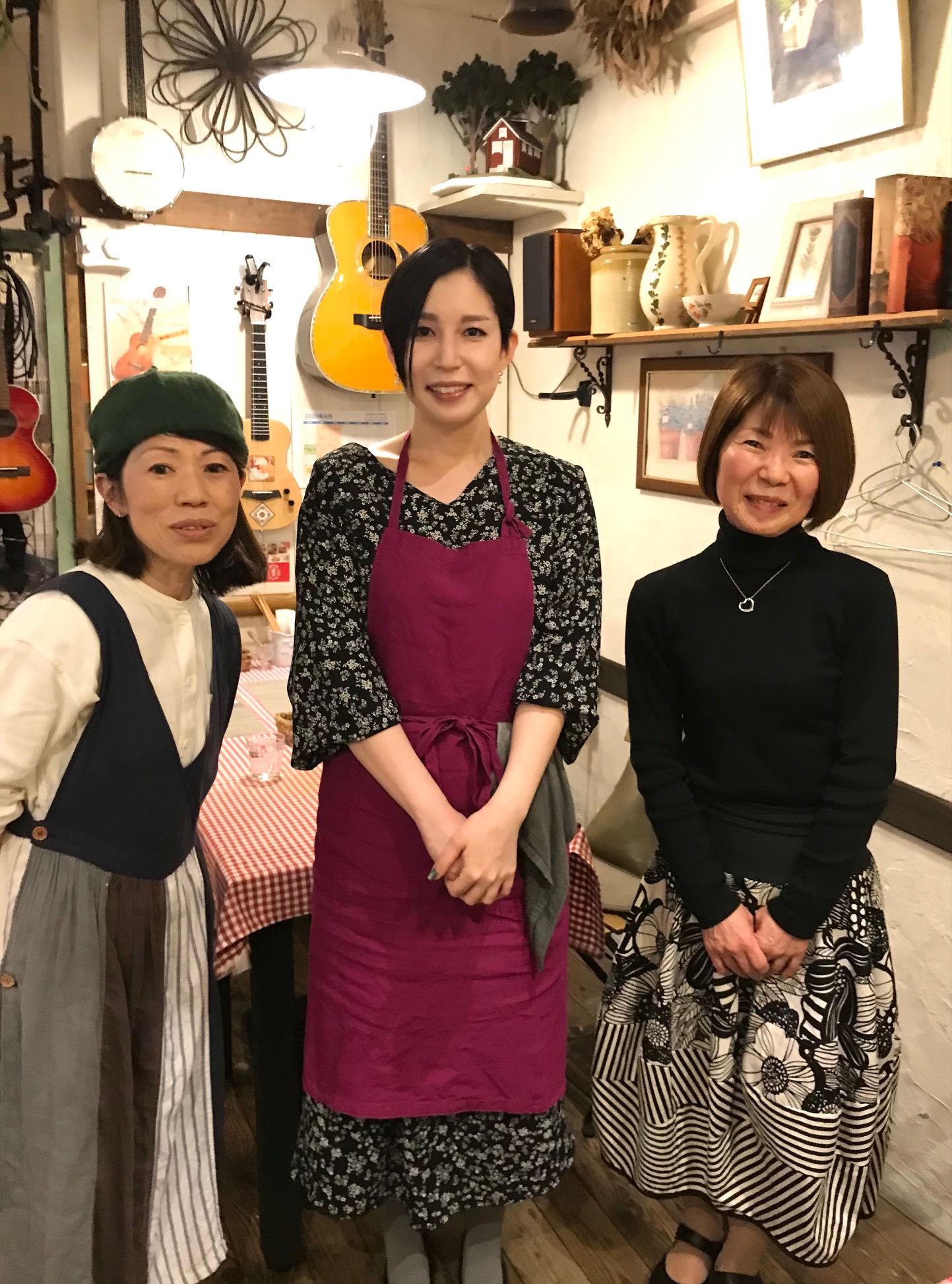 一日レストラン3人